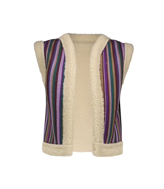 B.Nosy Meisjes gilet - Gwen - Jolly streep