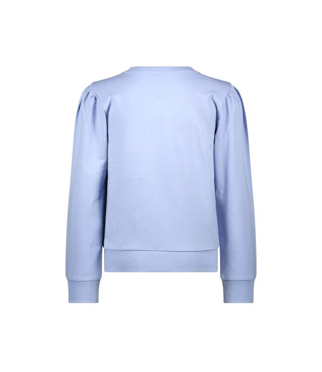 B.Nosy Meisjes sweater - Sophie - Lustre blauw