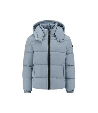 Malelions Winterjas puffer - Ice blauw