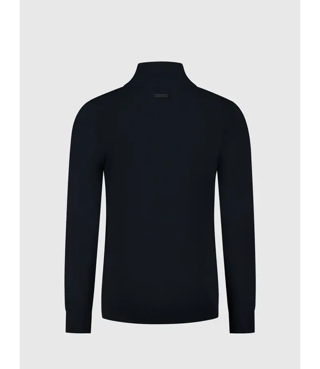 Ballin Trui gebreid regular fit - Navy blauw