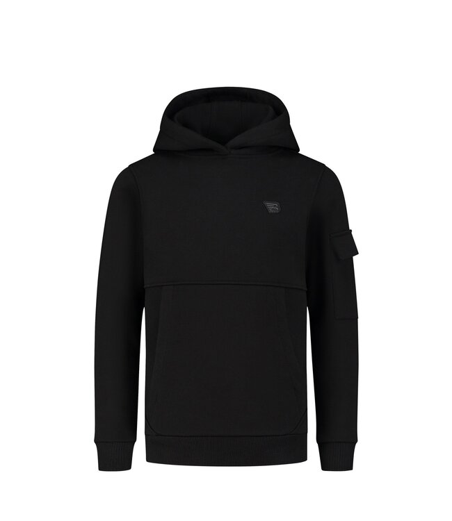 Ballin Hoodie slim fit - Zwart