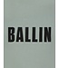 Ballin Hoodie slim fit - Donker mint