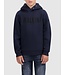 Ballin Hoodie slim fit - Navy blauw