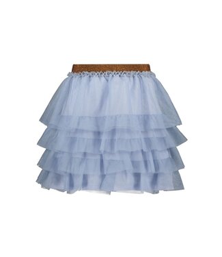 B.Nosy Meisjes rok tule - Rose - Lustre blauw