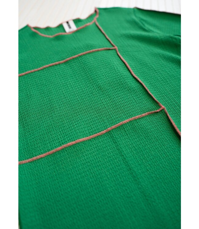 B.Nosy Meisjes top - Taylor - Amazon groen