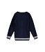 Like Flo Meisjes vest lang gebreid - Kaylee - Navy blauw