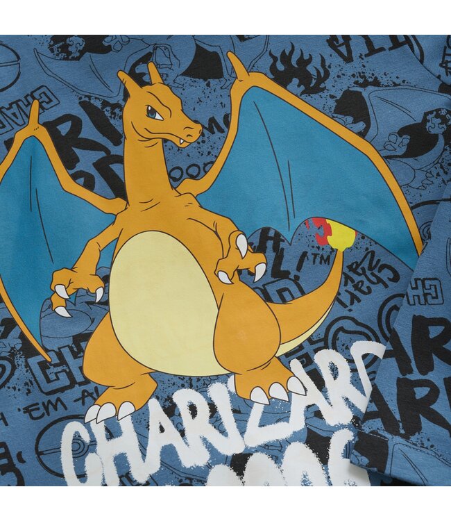 Minymo Jongens t-shirt LS - Blauw