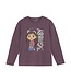Minymo Meisjes t-shirt LS - Paars