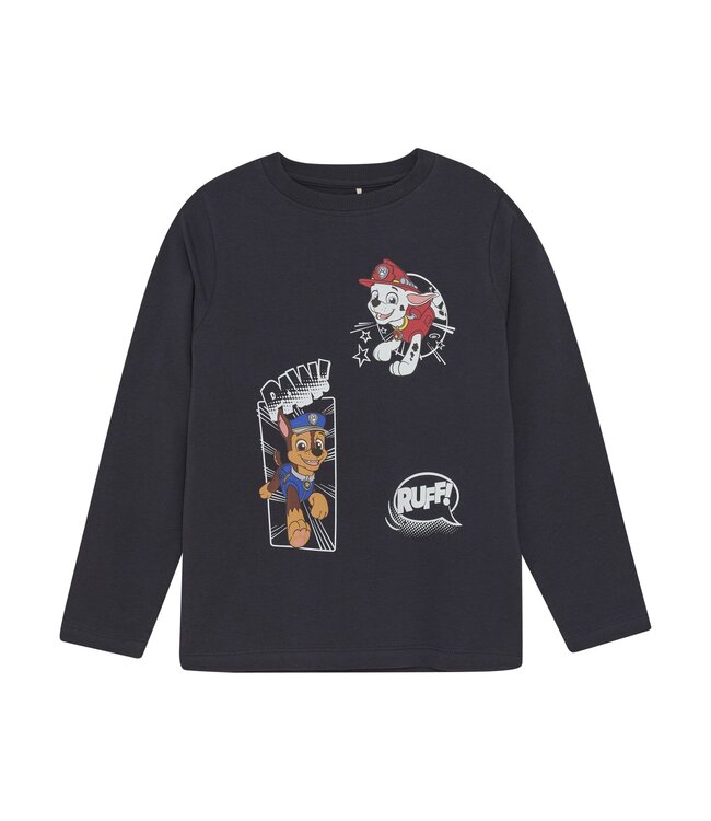 Minymo Jongens t-shirt LS - Blauw