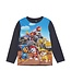 Minymo Jongens t-shirt LS - Blauw