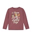 Minymo Meisjes t-shirt LS - Deco roze