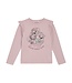 Minymo Meisjes t-shirt LS - Oud roze