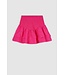 NoBell Meisjes jeans plooirok met riem - Nimmy - Piiink roze