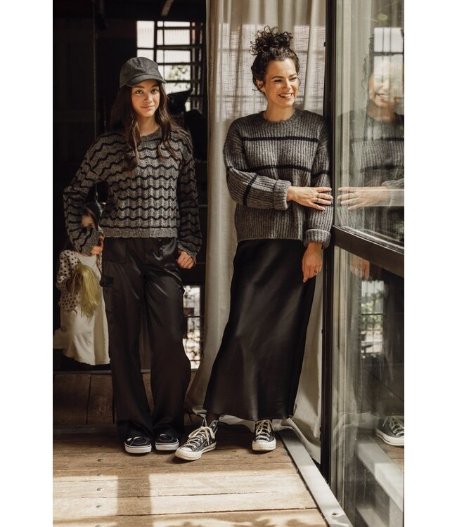 LOOXS 10sixteen Meisjes cargo broek - Zwart