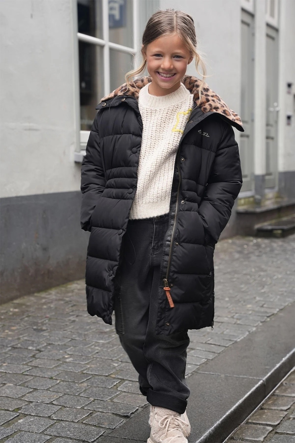 Like Flo leuke lange winterjas voor meiden