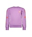 B.Nosy K3 Meisjes sweater - Scottie - African paars