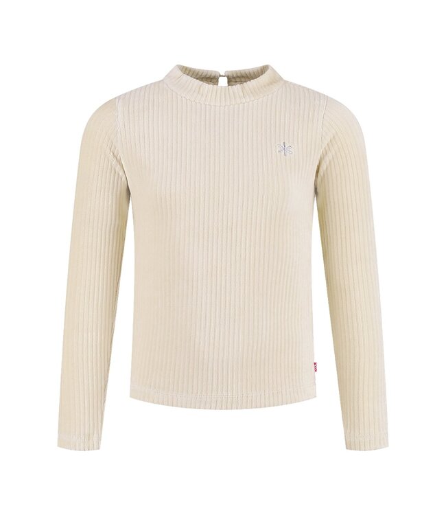 MAYCE Meisjes shirt rib velours - Kit