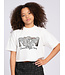 Nik&Nik Meisjes t-shirt - Dance - Off wit