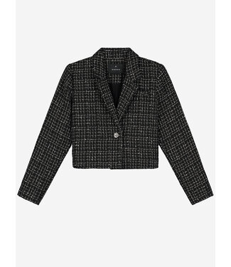 Nik&Nik Meisjes blazer - Tasmin - Zwart