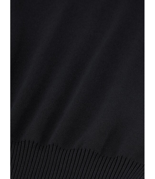 Nik&Nik Meisjes trui - Ossi - Zwart