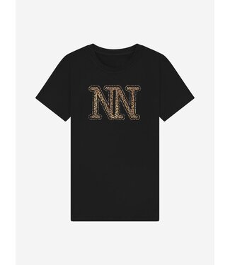 Nik&Nik Meisjes t-shirt - Neo - Zwart