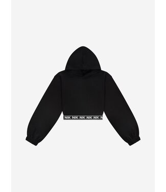 Nik&Nik Meisjes hoodie - Juno - Zwart