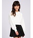 Nik&Nik Meisjes sweat shirt - Diamond - Off wit