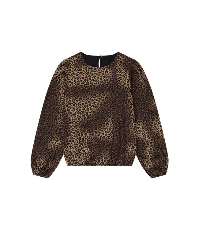 Nik&Nik Meisjes blouse - Neo - Mountain Lion