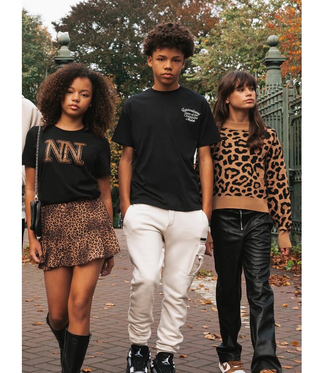 Nik&Nik Meisjes broek - Nahal - Zwart