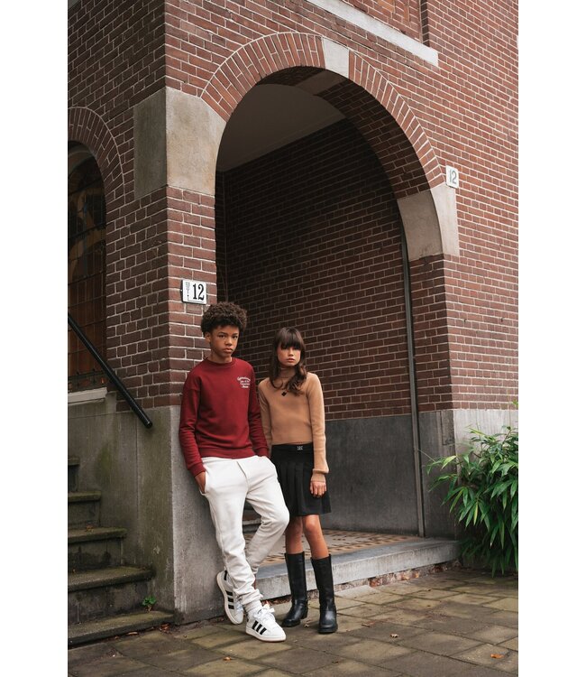 Nik&Nik Jongens sweat broek - Icon - Beige