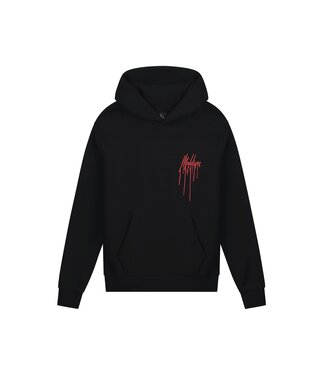 Malelions Hoodie Painter - Zwart / Rood