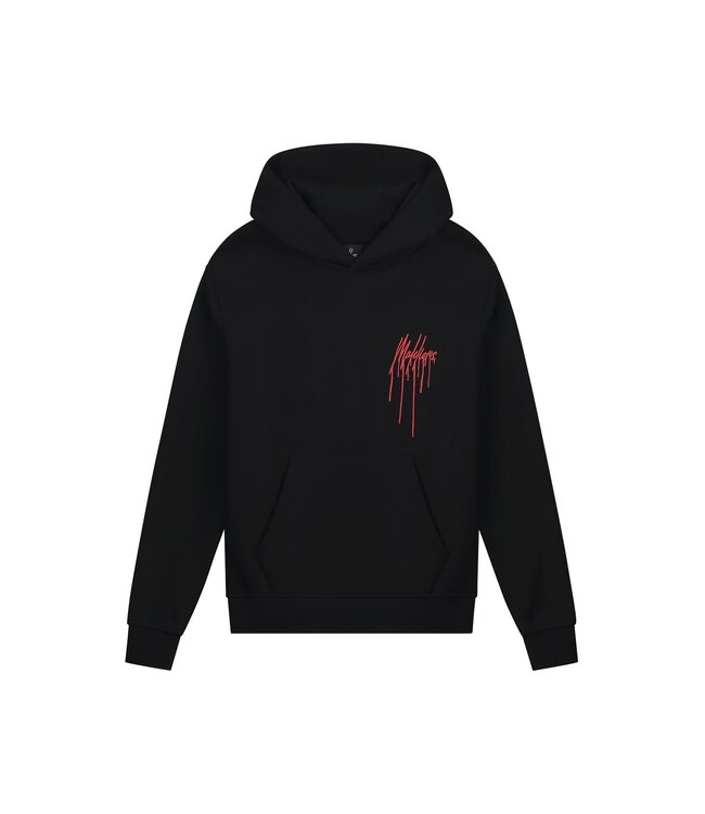 Malelions Hoodie Painter - Zwart / Rood