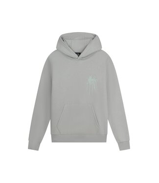 Malelions Hoodie Painter - Grijs / Licht blauw