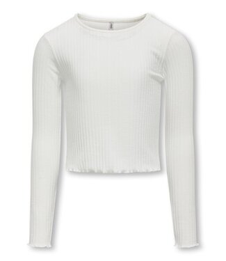 Kids ONLY Zomer top meisjes wit - Stretch Fit - Kognella