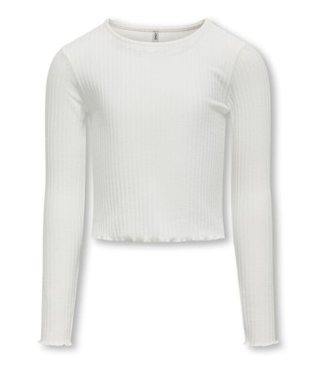 Kids ONLY Zomer top meisjes wit - Stretch Fit - Kognella