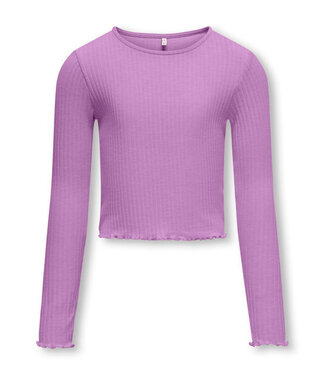 Kids ONLY Zomer top meisjes paars - Stretch Fit - Kognella