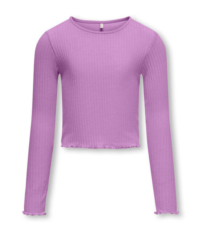 Kids ONLY Zomer top meisjes paars - Stretch Fit - Kognella