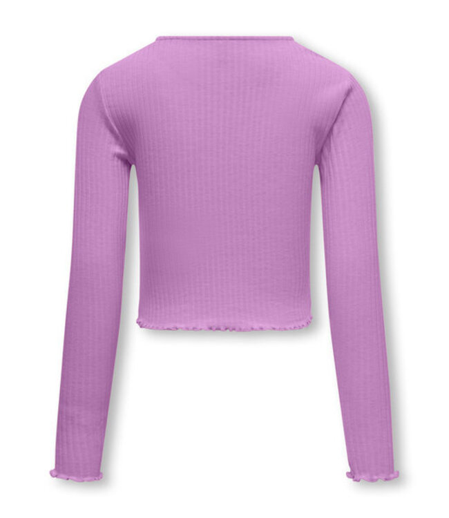 Kids ONLY Zomer top meisjes paars - Stretch Fit - Kognella
