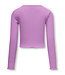 Kids ONLY Zomer top meisjes paars - Stretch Fit - Kognella