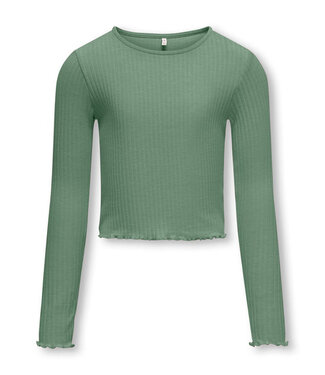 Kids ONLY Zomer top meisjes groen - Stretch Fit - Kognella