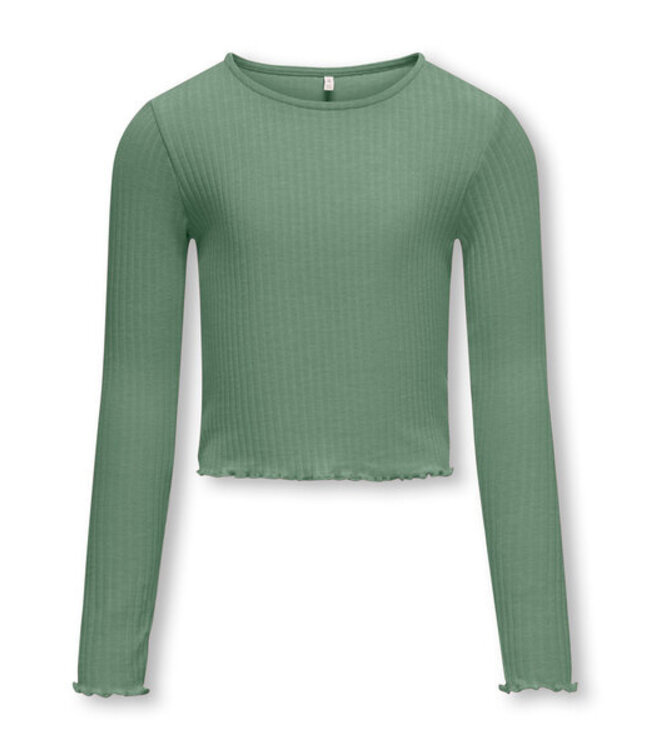 Kids ONLY Zomer top meisjes groen - Stretch Fit - Kognella