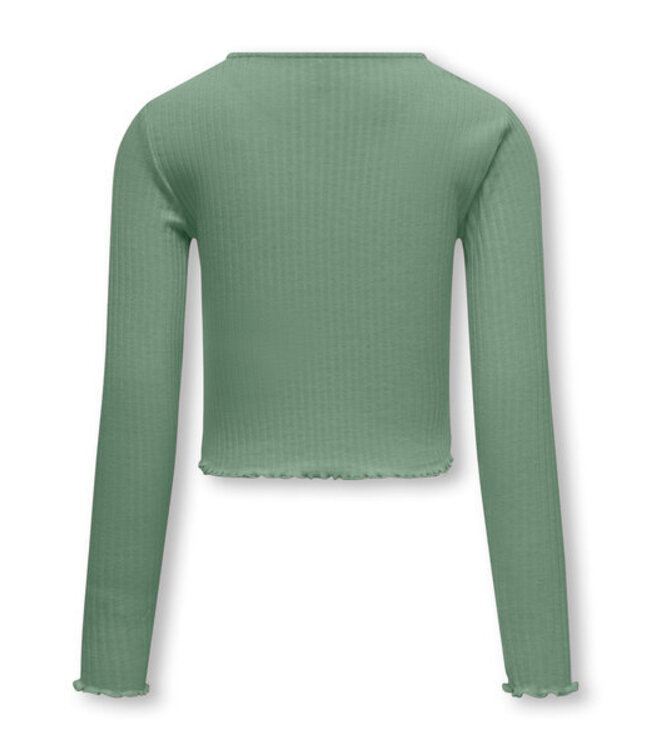 Kids ONLY Zomer top meisjes groen - Stretch Fit - Kognella