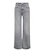 Kids ONLY Zomer jeans broek meisjes grijs - Wide Leg Fit - Kogjuicy