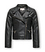 Kids ONLY Zomer biker jasje meisjes zwart - Kogfreya
