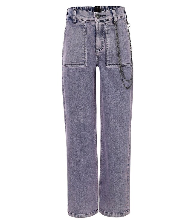 LOOXS 10sixteen Zomer jeans broek meisjes - Paars