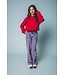 LOOXS 10sixteen Zomer jeans broek meisjes - Paars