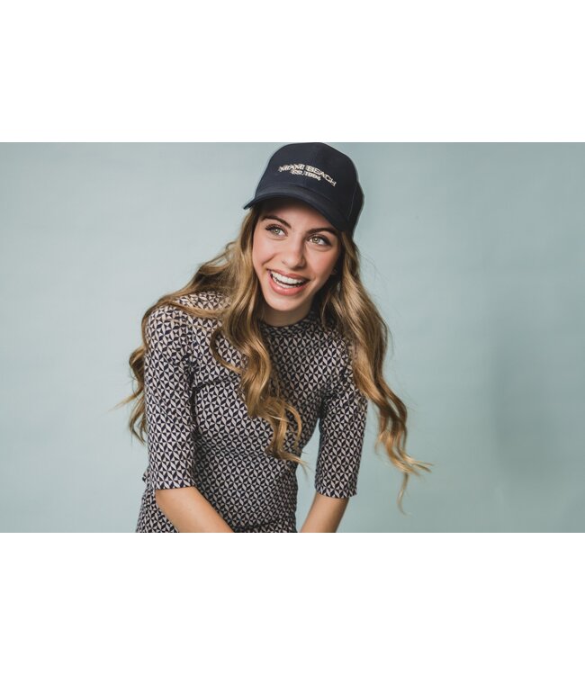 LOOXS 10sixteen Zomer top meisjes jaquard - Geomatric paars/grijs