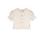 NoNo Zomer blouse meisjes Ivoor wit - korte mouw - embroidery - Tylia