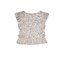NoBell Zomer top meisjes Licht goud - pailletten - Teddy