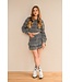NoBell Zomer rok meisjes Ivoor wit - embroidery chiffon - Naia